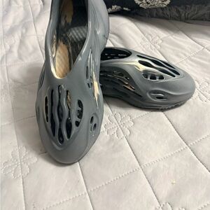 adidas Gray Athletic Slip-On Shoes